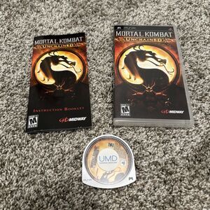 Mortal Kombat: Unchained PSP (PlayStation Portable, 2006) Complete-Tested